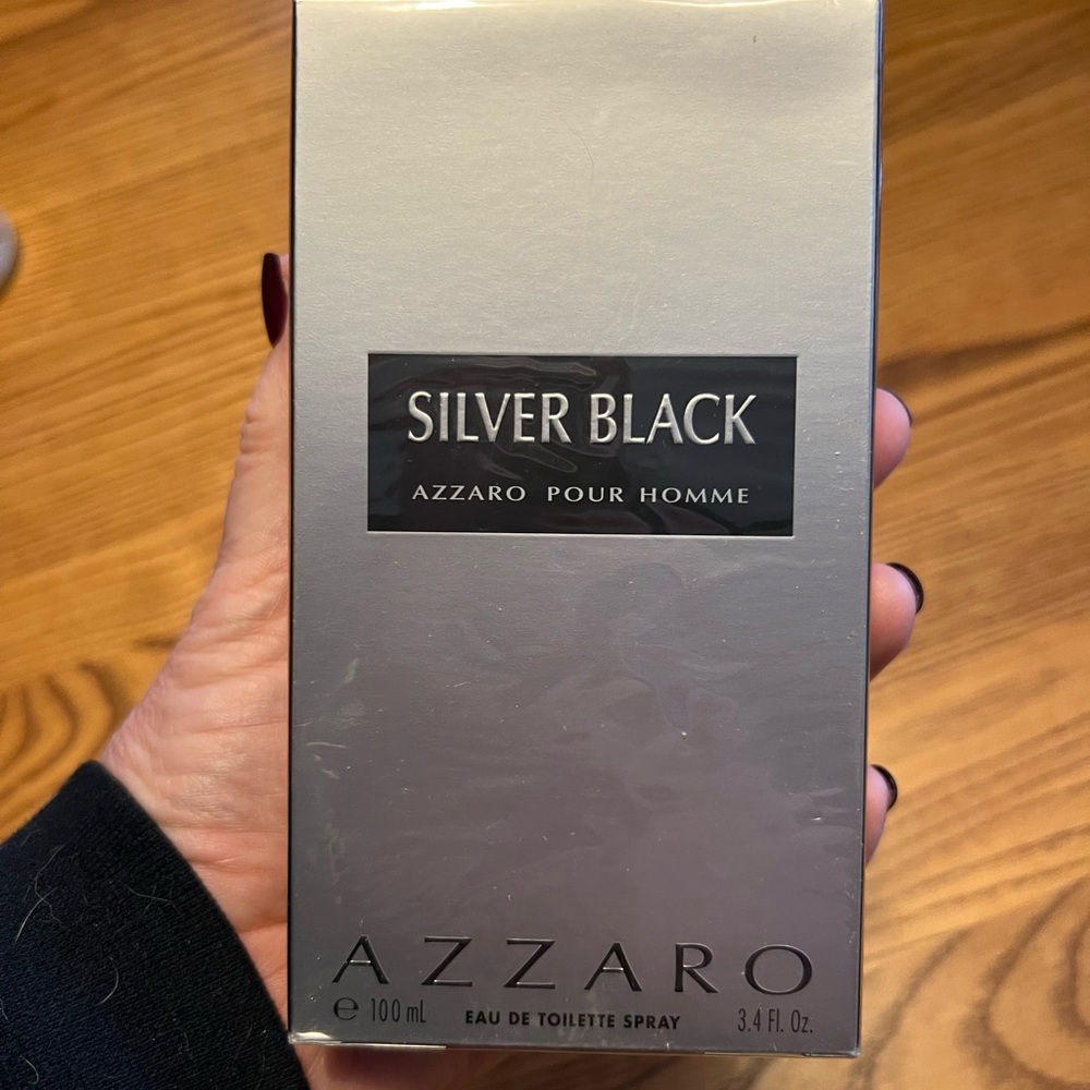 Azzaro Pour Homme Silver Black 3.4 oz spray